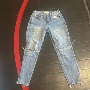 PacSun Light Blue Distressed Skinny Jeans
